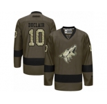 Men's Reebok Arizona Coyotes #10 Anthony Duclair Authentic Green Salute to Service NHL Jersey