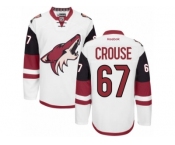 Men's Reebok Arizona Coyotes #67 Lawson Crouse Authentic White Away NHL Jersey