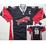 nhl jerseys phoenix coyotes #19 doan black red (C)