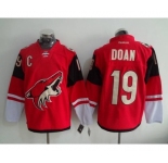 nhl jerseys phoenix coyotes #19 doan red[new patch C]