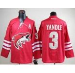 nhl jerseys phoenix coyotes #3 yandle red(A)