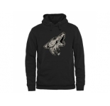 Men's Arizona Coyotes Black Rink Warrior Pullover Hoodie