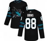 Adidas San Jose Sharks #88 Brent Burns Premier Black Alternate NHL Jersey