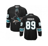 Men's Reebok San Jose Sharks #89 Mikkel Boedker Authentic Black Third NHL Jersey