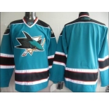 nhl jerseys san jose sharks blank jersey blue