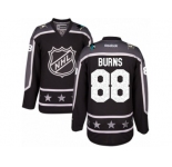 Youth Reebok San Jose Sharks #88 Brent Burns Authentic Black Pacific Division 2017 All-Star NHL Jersey