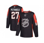 Men Adidas St. Louis Blues #27 Alex Pietrangelo Black 2018 All-Star Central Division Authentic Stitched NHL Jersey