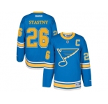 Men's Reebok St. Louis Blues #26 Paul Stastny 2017 Winter Classic Stitched NHL Jersey