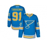 Men's Reebok St. Louis Blues #91 Vladimir Tarasenko 2017 Winter Classic Stitched NHL Jersey