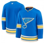 Men's St. Louis Blues Blank Blue 2024-25 Alternate Stitched Hockey Jersey