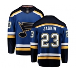 St. Louis Blues #23 Dmitrij Jaskin Fanatics Branded Royal Blue Home Breakaway NHL Jersey