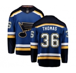 St. Louis Blues #36 Robert Thomas Fanatics Branded Royal Blue Home Breakaway NHL Jersey