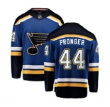 St. Louis Blues #44 Chris Pronger Fanatics Branded Royal Blue Home Breakaway NHL Jersey