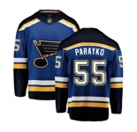 St. Louis Blues #55 Colton Parayko Fanatics Branded Royal Blue Home Breakaway NHL Jersey