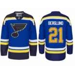nhl jerseys st. louis blues #21 berglund blue