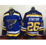 nhl jerseys st. louis blues #26 stastny blue