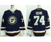 nhl jerseys st. louis blues #74 oshie blue[2014 new stadium]