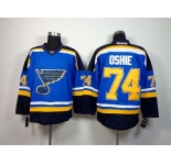 nhl jerseys st. louis blues #74 oshie lt.blue