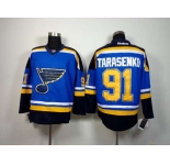 nhl jerseys st. louis blues #91 tarasenko lt.blue
