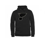 Men's St. Louis Blues Black Rink Warrior Pullover Hoodie