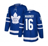 Adidas Toronto Maple Leafs #16 Mitchell Marner Premier Royal Blue Home NHL Jersey