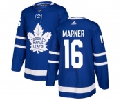 Adidas Toronto Maple Leafs #16 Mitchell Marner Premier Royal Blue Home NHL Jersey
