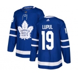 Adidas Toronto Maple Leafs #19 Joffrey Lupul Premier Royal Blue Home NHL Jersey