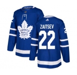 Adidas Toronto Maple Leafs #22 Nikita Zaitsev Premier Royal Blue Home NHL Jersey
