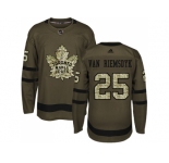 Adidas Toronto Maple Leafs #25 James Van Riemsdyk Green Salute to Service Stitched NHL Jersey