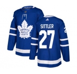 Adidas Toronto Maple Leafs #27 Darryl Sittler Premier Royal Blue Home NHL Jersey