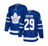 Adidas Toronto Maple Leafs #29 Felix Potvin Premier Royal Blue Home NHL Jersey