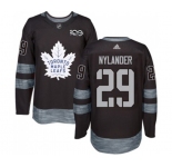 Adidas Toronto Maple Leafs #29 William Nylander Authentic Black 1917-2017 100th Anniversary NHL Jersey