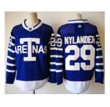 Adidas Toronto Maple Leafs #29 William Nylander Blue Authentic 1918 Arenas Throwback Stitched NHL Jersey