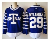 Adidas Toronto Maple Leafs #29 William Nylander Blue Authentic 1918 Arenas Throwback Stitched NHL Jersey