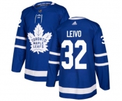 Adidas Toronto Maple Leafs #32 Josh Leivo Premier Royal Blue Home NHL Jersey