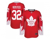 Adidas Toronto Maple Leafs #32 Kris Versteeg Red Team Canada Authentic Stitched NHL Jersey