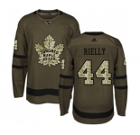 Adidas Toronto Maple Leafs #44 Morgan Rielly Authentic Green Salute to Service NHL Jersey