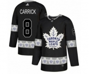 Adidas Toronto Maple Leafs #8 Connor Carrick Authentic Black Team Logo Fashion NHL Jersey