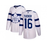 Men Adidas Toronto Maple Leafs #15 Matt Martin White Authentic 2018 Stadium Series Stitched NHL Jersey