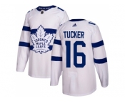 Men Adidas Toronto Maple Leafs #15 Matt Martin White Authentic 2018 Stadium Series Stitched NHL Jersey