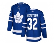 Men Adidas Toronto Maple Leafs #32 Kris Versteeg Blue Home Authentic Stitched NHL Jersey