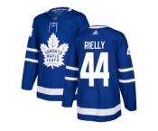 Men Adidas Toronto Maple Leafs #44 Morgan Rielly Blue Home Authentic Stitched NHL Jersey