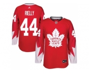 Men Adidas Toronto Maple Leafs #44 Morgan Rielly Red Team Canada Authentic Stitched NHL Jersey