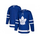Men Adidas Toronto Maple Leafs Blank Blue Home Authentic Stitched NHL Jersey