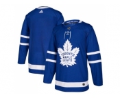 Men Adidas Toronto Maple Leafs Blank Blue Home Authentic Stitched NHL Jersey