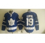Men's Reebok Toronto Maple Leafs #19 Bruce Boudreau Authentic Royal Blue New Third NHL Jersey