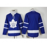 Men's Reebok Toronto Maple Leafs Blank Authentic Royal Blue New Third NHL Jersey