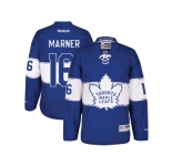 Men's Toronto Maple Leafs #16 Mitch Marner Blue 2017 Centennial Classic Stitched NHL Jersey