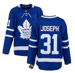 Men's Toronto Maple Leafs #31 Curtis Joseph Blue Stitched Jersey