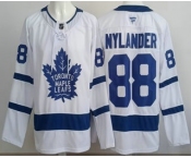 Men's Toronto Maple Leafs #88 William Nylander White Authentic Jersey